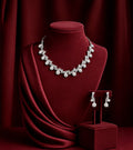 Pearl Cluster Necklace Set