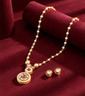 Red Vine Dangle Jewellery Set
