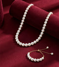 White Strand Jewellery Set