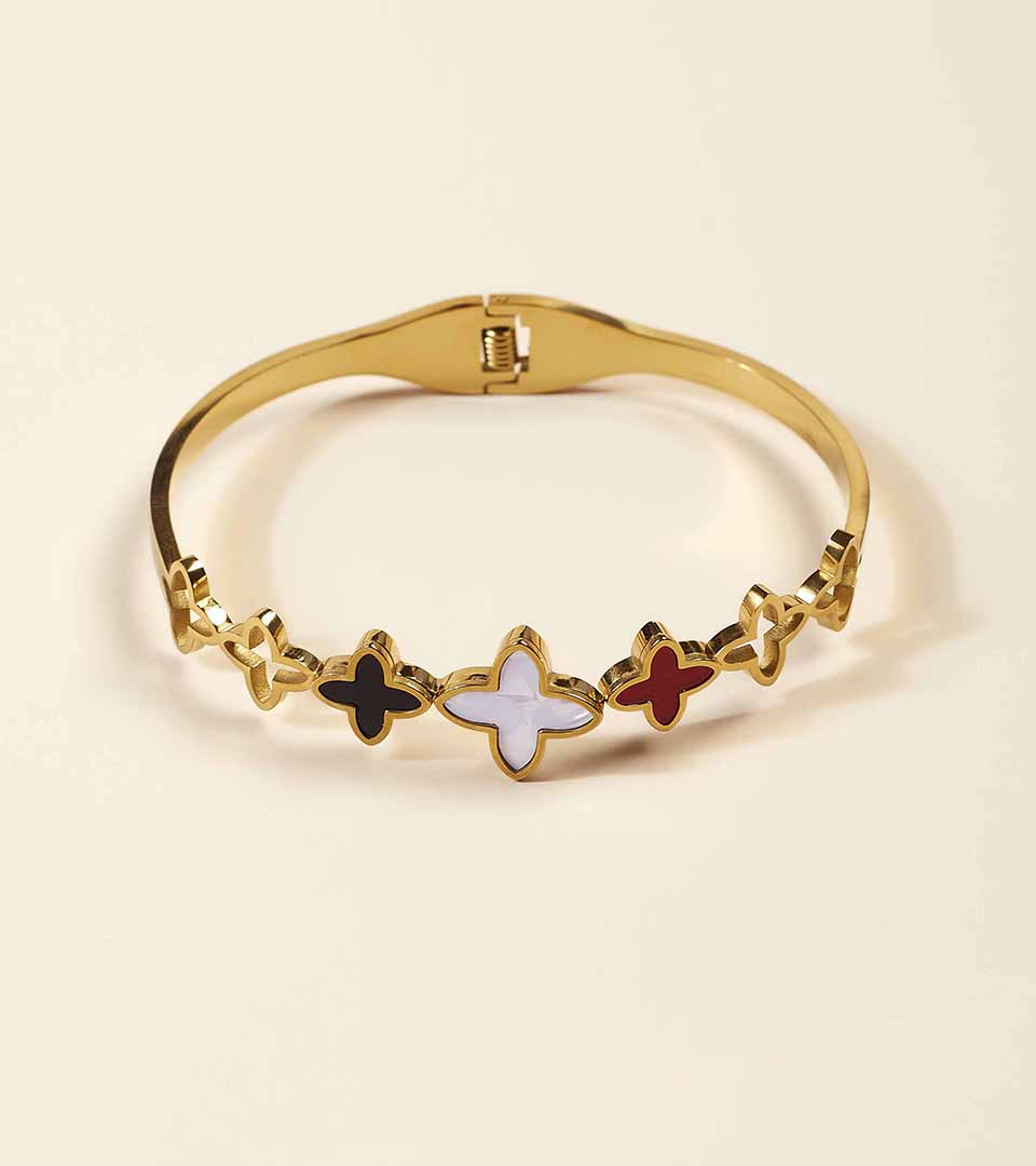 Multicolour Star Motif Bangle